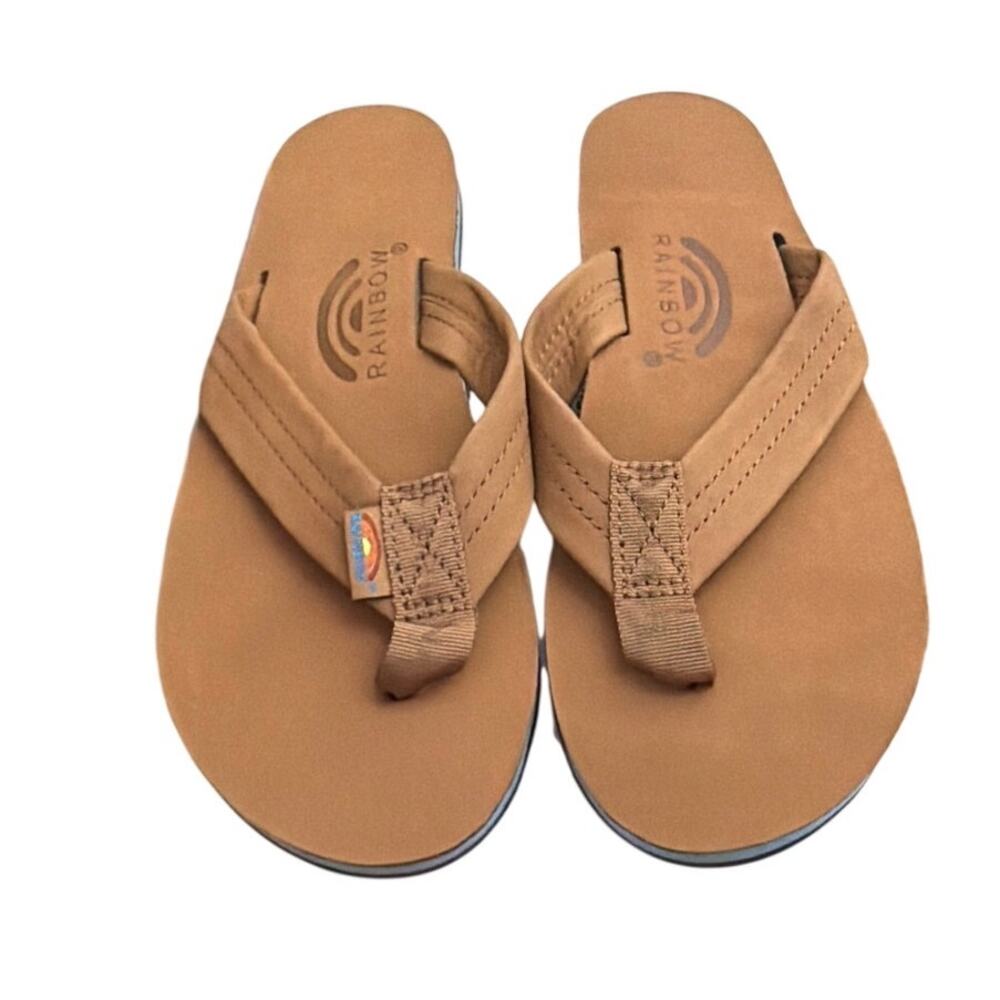 Rainbow 301 ALTS Single Layer Premier Leather Sandals Womens Medium 6.5-7.5 New